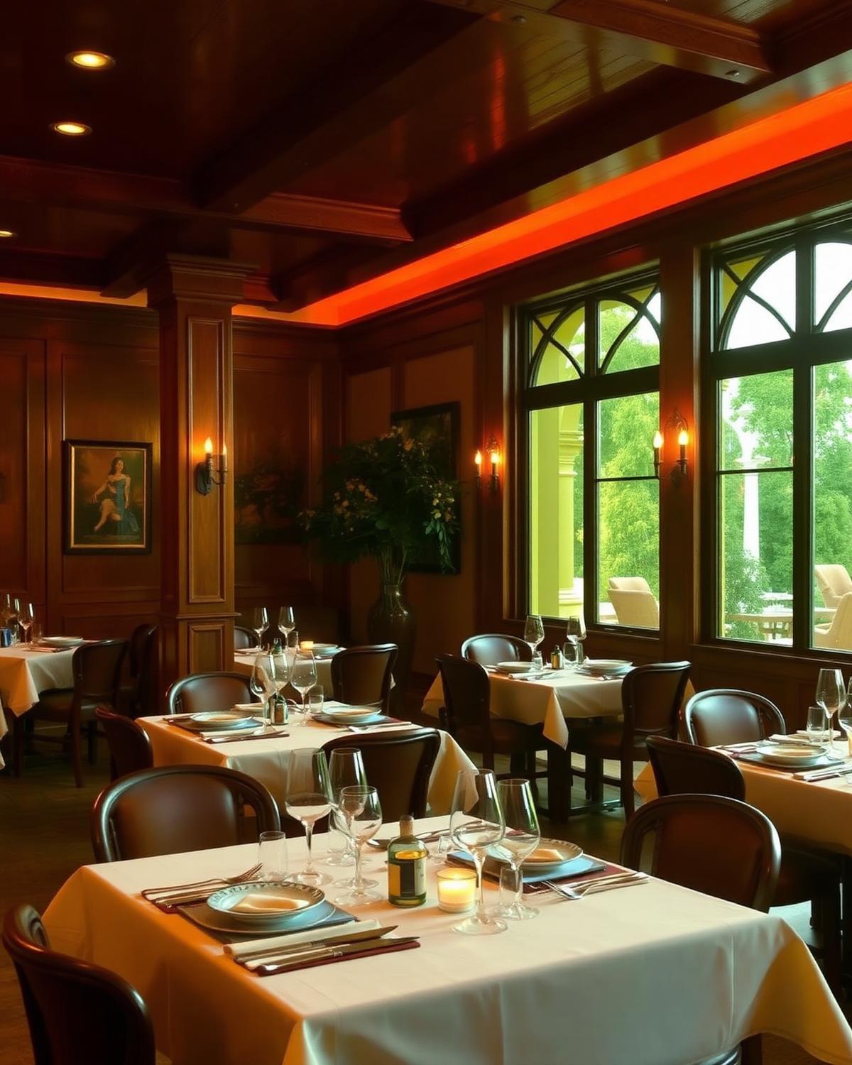 Interior del restaurante